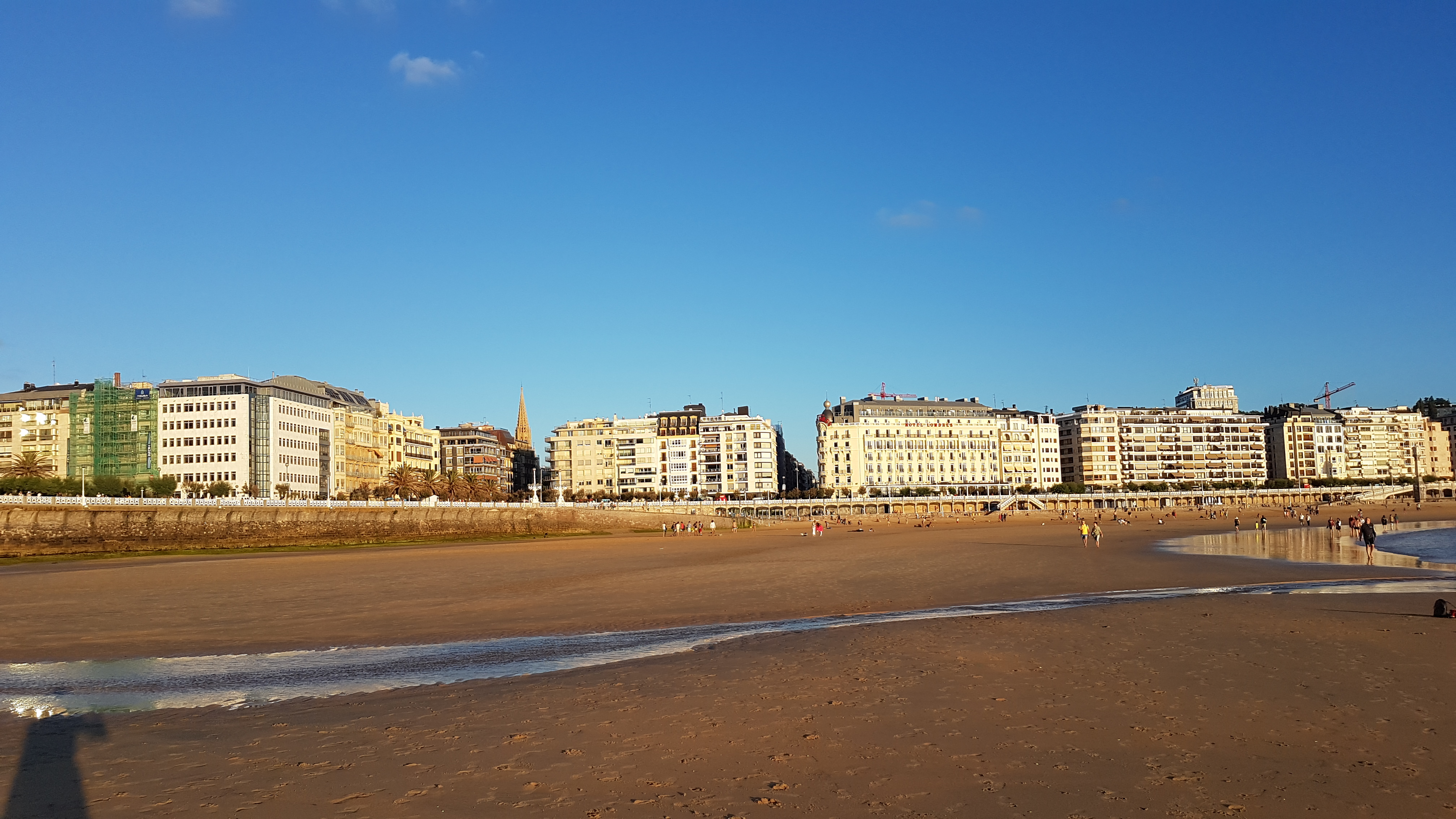 San Sebastián - pogled na grad i obalu